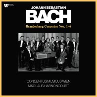 WMC Nikolaus Harnoncourt, Concentus Musicus Wien - Bach: Brandenburg Concertos Nos. 1 - 6 [REC. 1981] (2LP)