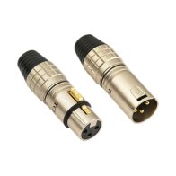 Tchernov Cable XLR Plug Special NG / Male/female pair (Black)