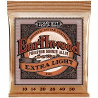 Ernie Ball 2150 Earthwood Phosphor Bronze Extra Light 10-14-20w-28-40-50