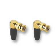 Audioquest Right-Angle BNC Plugs Gold (2)