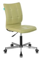 Бюрократ CH-330M/GREEN (Office chair CH-330M green Best 79 eco.leather cross metal хром)