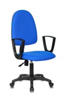 Бюрократ CH-1300N/3C06 (Office chair CH-1300N blue Престиж+ 3C06 cross plastic)