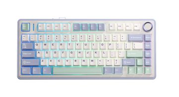 AULA F75 Purple-Beige-Green Gray Switches