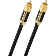 Oehlbach STATE OF THE ART XXL Black Connection Cable RCA, 1x1,0m, gold, D1C13826