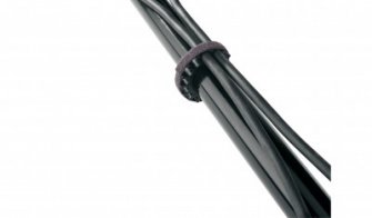 K&M K&M 21404-000-55 два органайзера для 12ти кабелей разного диаметра, подходят для микрофонной, спикерной, световой стойки