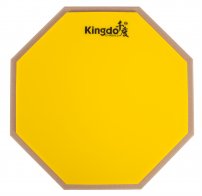KINGDO DRUM PAD YELLOW - тренировочный пэд, цвет жёлтый
