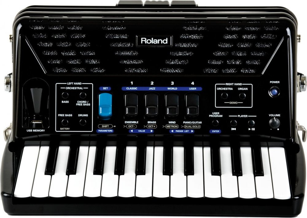 Цифровой аккордеон Roland FR-1X-BK