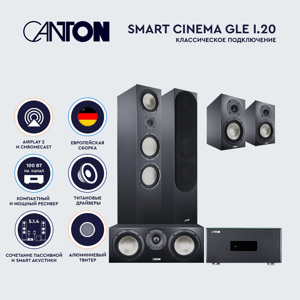 Canton Smart Cinema GLE black i20