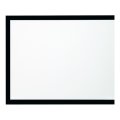 Kauber Frame Velvet, 128" 2.40:1 White Flex, область просмотра 125x300 см., размер по раме 141x316 см.