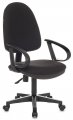 Бюрократ CH-300/BLACK (Office chair CH-300 black cross plastic)