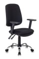 Бюрократ T-620SL/BLACK (Office chair T-620SL black TW-11 cross metal хром)