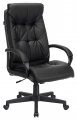 Бюрократ CH-824B/LBLACK (Office chair CH-824 black eco.leather cross plastic)