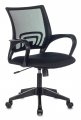 Бюрократ CH-695N/BLACK (Office chair CH-695N black TW-01 seatblack TW-11 mesh/fabric cross plastic)