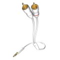In-Akustik Star MP3 Audio Cable 3.5 Phone <> 2RCA 3.0m #00310003