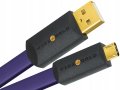 Wire World Ultraviolet 8 USB 2.0 (A to Micro B) Flat Cab 1.0м