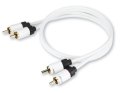 Кабель межблочный Real Cable 2RCA-1 0.5m