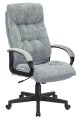 Бюрократ CH-824/LT-28 (Office chair CH-824 grey/l.blue Light-28 cross plastic)