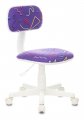 Бюрократ CH-W201NX/STICK-VIO (Children chair CH-W201NX violet Sticks 08 cross plastic)