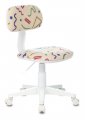 Бюрократ CH-W201NX/STICK-BG (Children chair CH-W201NX sandy Sticks 02 cross plastic plastik белый)