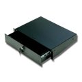 EuroMet EU/R-CA3  04582 Выдвижной рэковый ящик с замком, 3U, сталь черного цвета