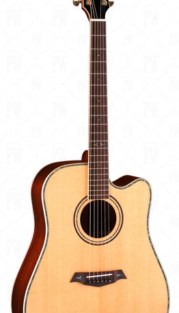 Электроакустическая гитара Parkwood P860ADK-NAT (кейс в комплекте)