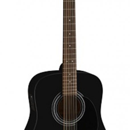 Электроакустическая гитара Lutner LD001-12E-BKS