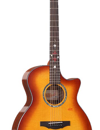 Акустическая гитара Kepma F2M Honeyburst (чехол в комплекте)
