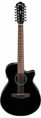 Электроакустическая гитара Ibanez AEG5012-BKH