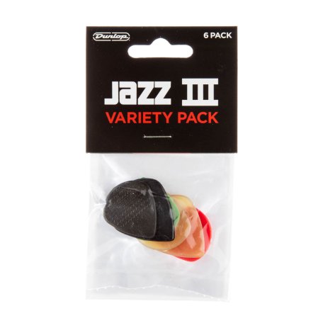 Медиаторы Dunlop PVP103 Variety Jazz III (6 шт)