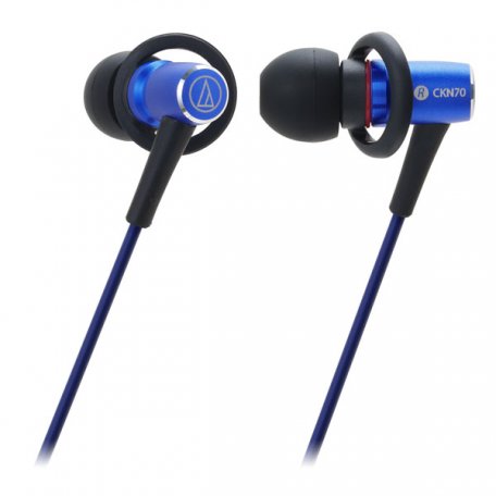 Наушники Audio Technica ATH-CKN70 blue