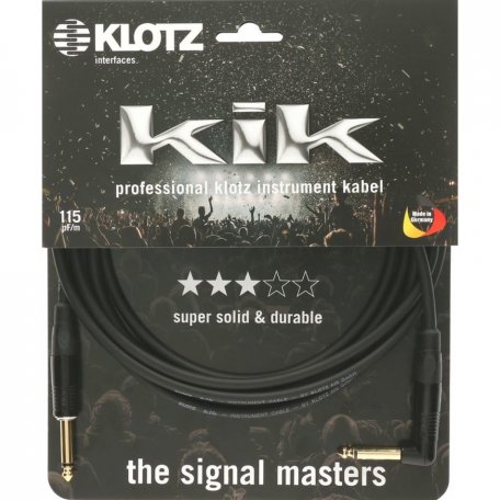 Кабель инструментальный Klotz KIKKG3.0PRSW