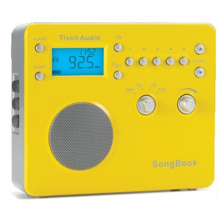 Радиоприемник Tivoli Audio Songbook yellow/silver (SBYS)