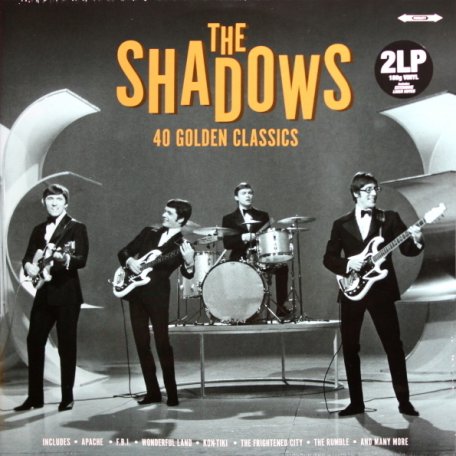 Виниловая пластинка The Shadows - 40 Golden Classics (180 Gram Black Vinyl 2LP)