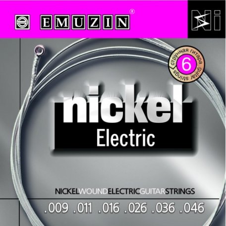 Струны для электрогитары Emuzin Nickel Electric 6n 9-46