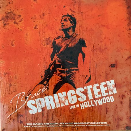 Виниловая пластинка SPRINGSTEEN BRUCE - LIVE IN HOLLYWOOD 1992 (NATURAL CLEAR MARBLE VINYL) (LP)