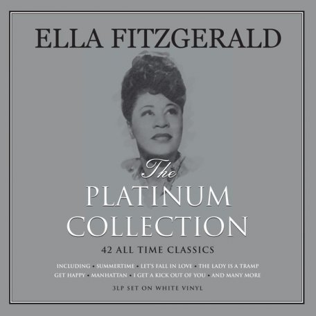 Виниловая пластинка FAT ELLA FITZGERALD, PLATINUM COLLECTION (180 Gram White Vinyl)