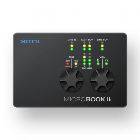 USB аудио интерфейс MOTU MicroBook IIc