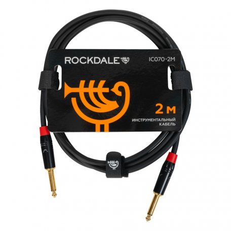 Инструментальный кабель ROCKDALE IC070-2M Black