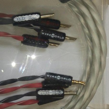 Акустический кабель Wire World Luna 7 Biwire Speaker Cable 2.5m
