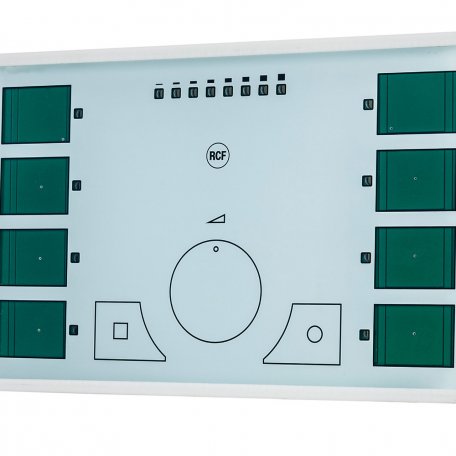 Панель RCF TS 9918-W Блок ДУ для AX 8042 с сенсорным управлением, цвет белый