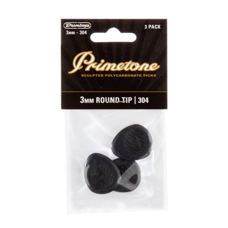 Медиаторы Dunlop 477P304 Primetone Classic Round Tip (3 шт)