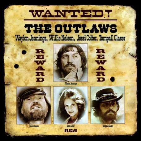 Виниловая пластинка Jennings, Waylon / Colter, Jessi / Nelson, Willie / Glaser, Tompall, Wanted! The Outlaws (Black Vinyl)
