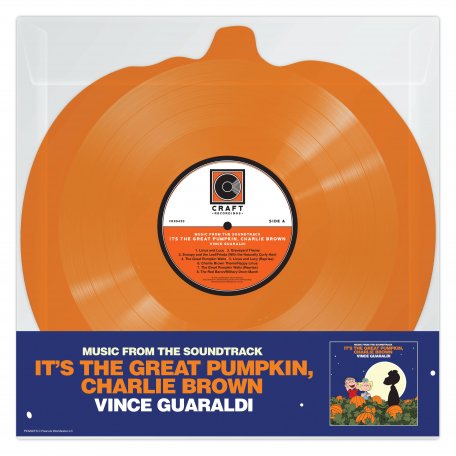 Виниловая пластинка Vince Guaraldi - Its The Great Pumpkin, Charlie Brown (Pumpkin Shaped Vinyl)