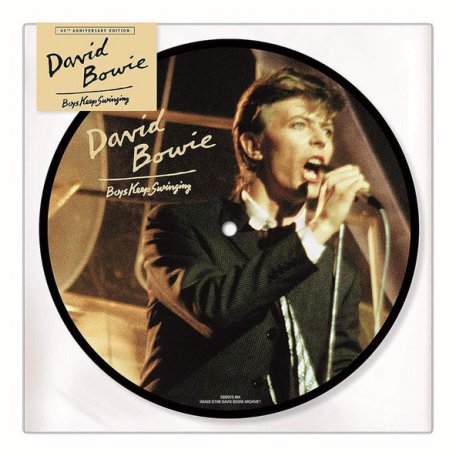 Виниловая пластинка PLG BOWIE, DAVID, BOYS KEEP SWINGING (40TH ANNIVERSARY) (Picture Vinyl/2 Tracks)