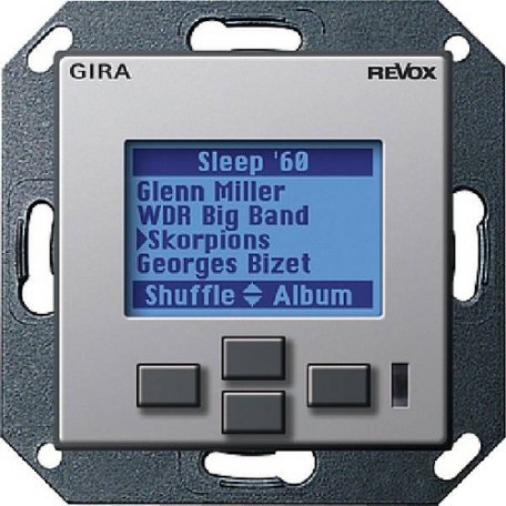 Настенная панель управления Revox M217 display GIRA System 55 (под алюминий)
