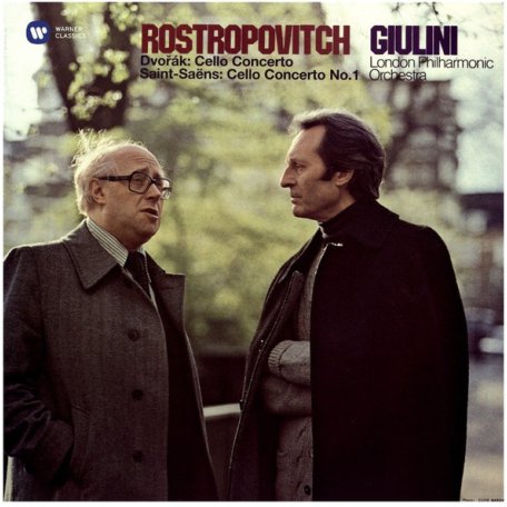 Виниловая пластинка Mstislav Rostropovich DVORAK: CELLO CONCERTO & SAINT-SAENS: CELLO CONCERTO NO. 1