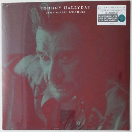 Виниловая пластинка Johnny Hallyday - Deux Sortes Dhommes / La Terre Promise (Live Au Beacon Theatre De New-York 2014) (Limited Edition, Numbered, Green)