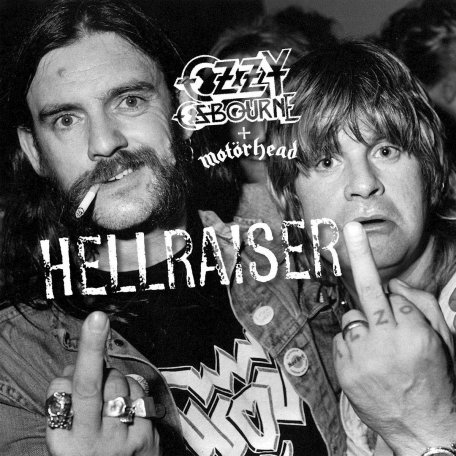 Виниловая пластинка Ozzy Osbourne & Motorhead - Hellraiser (Limited/10/Black Vinyl/45RPM)