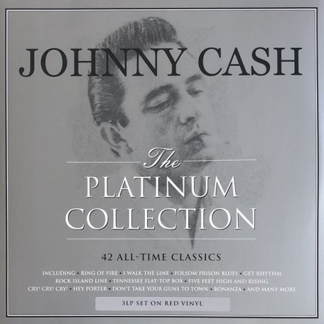 Виниловая пластинка FAT JOHNNY CASH, THE PLATINUM COLLECTION (180 Gram Colored Vinyl)
