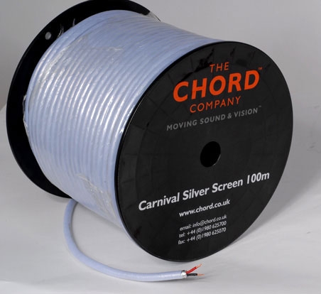Акустический кабель Chord Carnival Silver Screen Twisted Pair